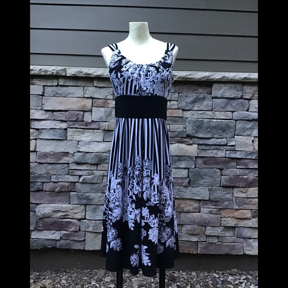 R&M Richards sundress soft jersey knit size 8